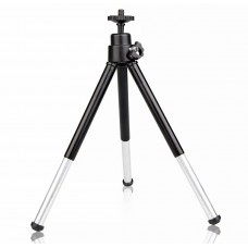 Trikojis aliuminis foto/video stovas 13-19cm mini tripod ST1B juodas (black) 